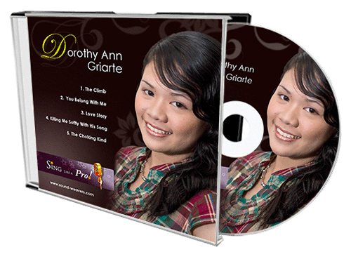 Your Own Music CD. Sing in the recording studio like the stars and professionals